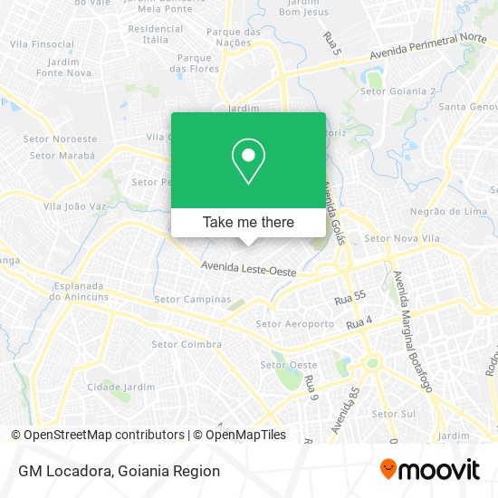 GM Locadora map