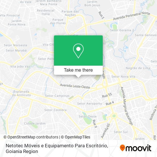 Netotec Móveis e Equipamento Para Escritório map