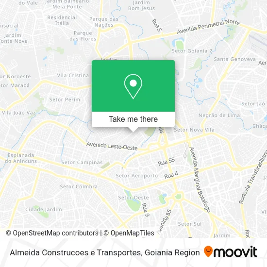 Almeida Construcoes e Transportes map