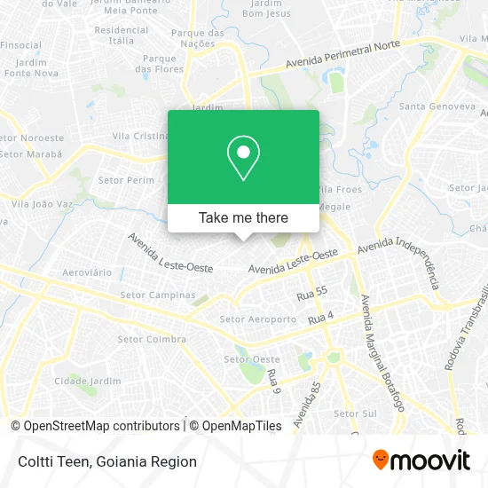 Coltti Teen map
