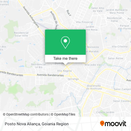 Posto Nova Aliança map