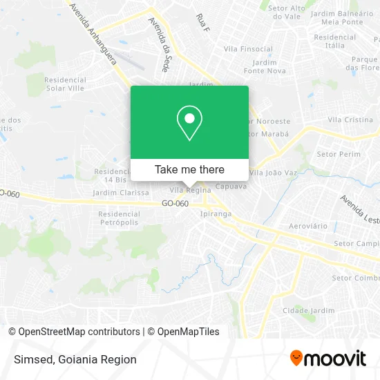Simsed map