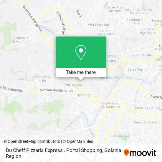 Du Cheff Pizzaria Express . Portal Shopping map