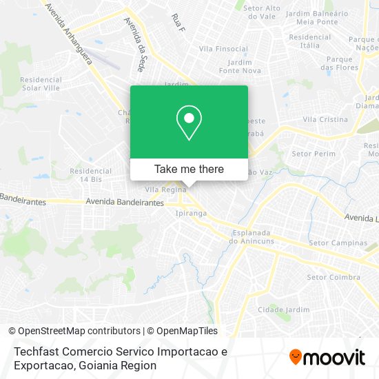Techfast Comercio Servico Importacao e Exportacao map