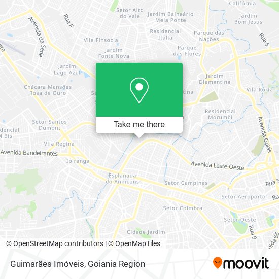 Guimarães Imóveis map