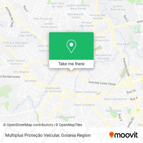 Mapa Multiplus Proteção Veicular