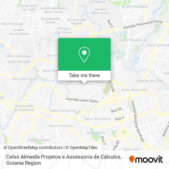 Celso Almeida Projetos e Assessoria de Cálculos map