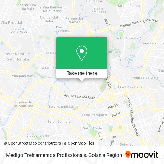 Medigo Treinamentos Profissionais map