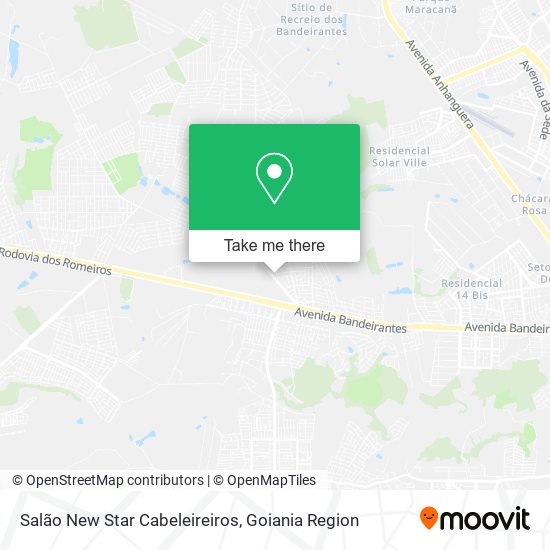 Salão New Star Cabeleireiros map