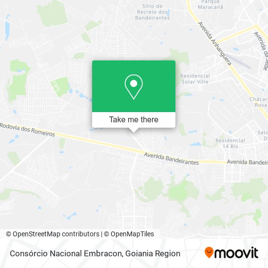 Consórcio Nacional Embracon map