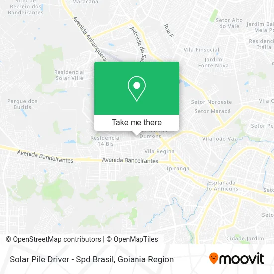 Solar Pile Driver - Spd Brasil map