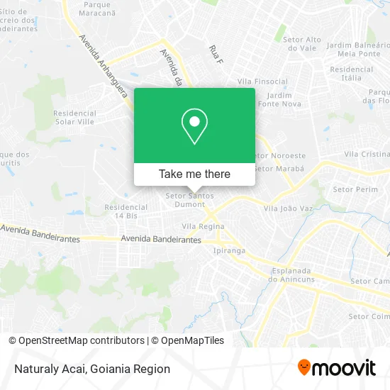 Naturaly Acai map
