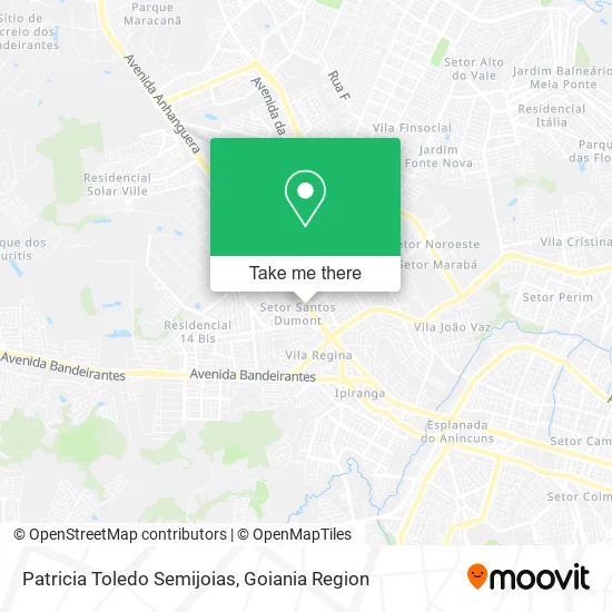 Patricia Toledo Semijoias map