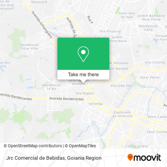 Jrc Comercial de Bebidas map
