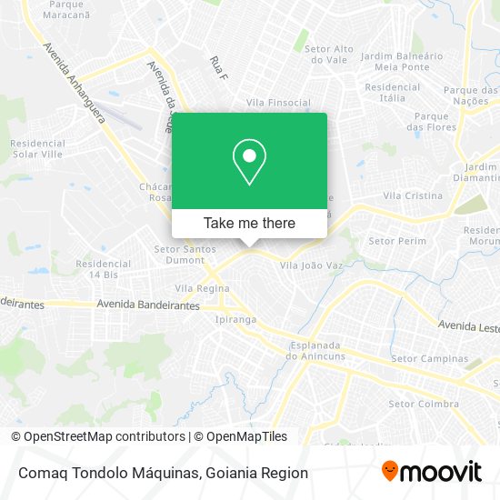 Comaq Tondolo Máquinas map