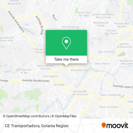 Mapa CE Transportadora