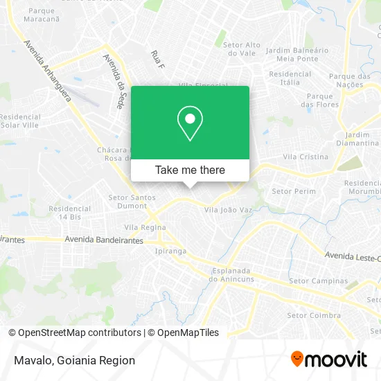 Mavalo map