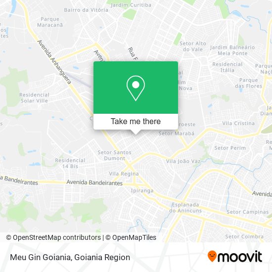 Meu Gin Goiania map