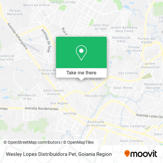 Wesley Lopes Distribuidora Pet map