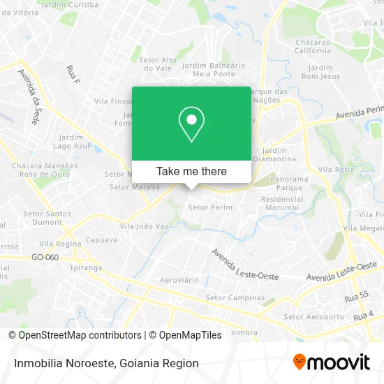 Inmobilia Noroeste map