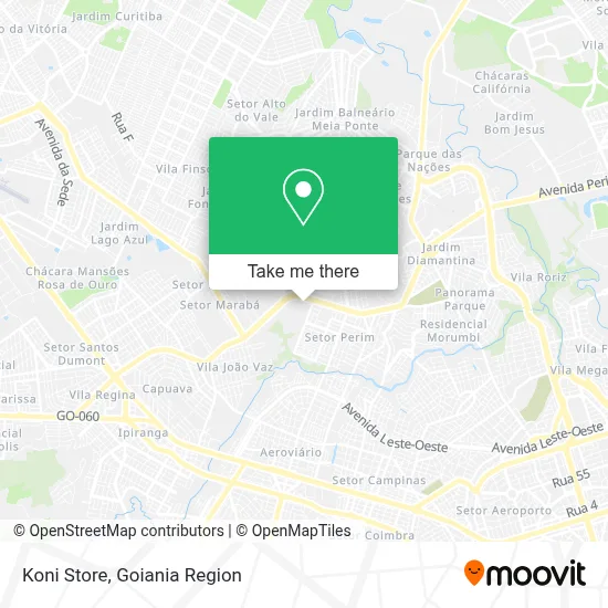 Koni Store map