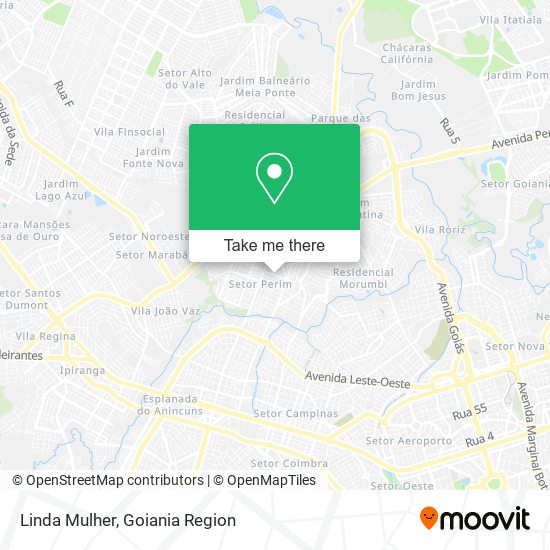 Linda Mulher map