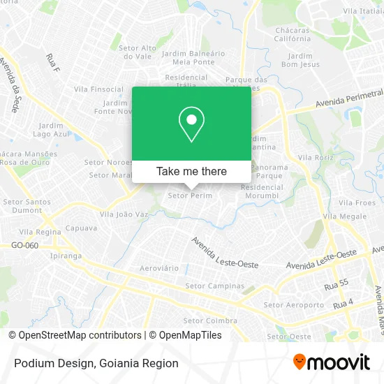 Podium Design map
