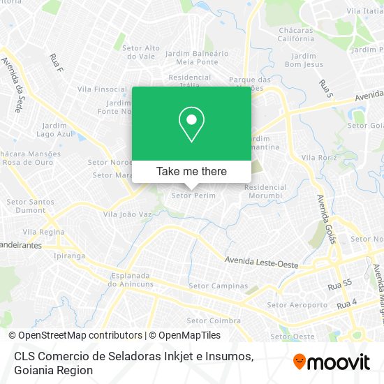 CLS Comercio de Seladoras Inkjet e Insumos map