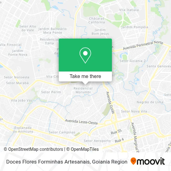 Doces Flores Forminhas Artesanais map