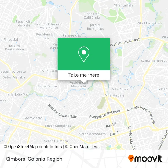 Simbora map