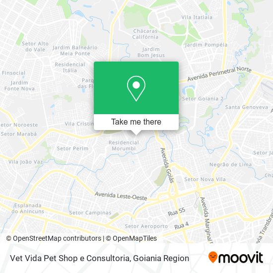 Vet Vida Pet Shop e Consultoria map