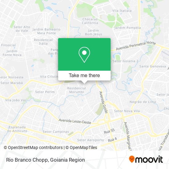 Rio Branco Chopp map