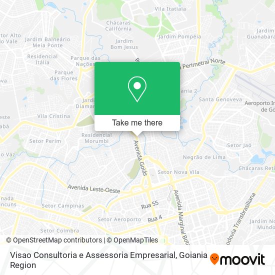 Mapa Visao Consultoria e Assessoria Empresarial