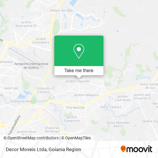Decor Moveis Ltda map