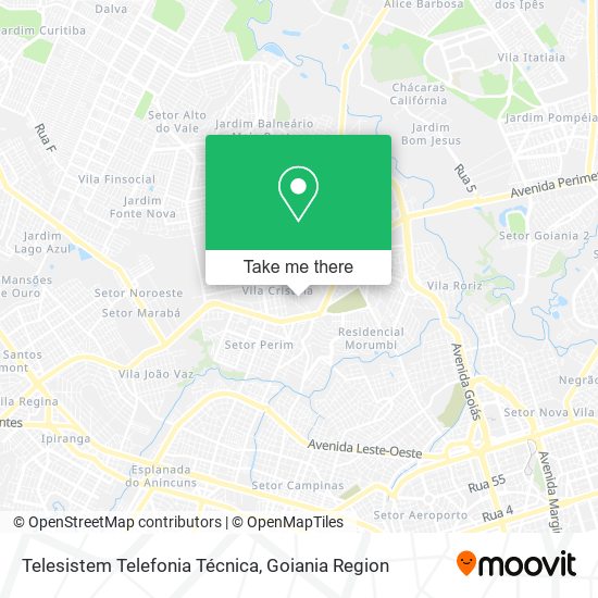 Telesistem Telefonia Técnica map