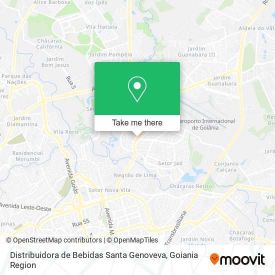 Distribuidora de Bebidas Santa Genoveva map
