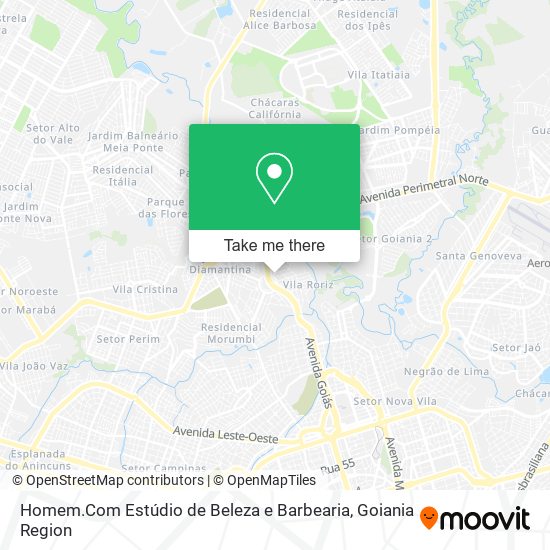 Homem.Com Estúdio de Beleza e Barbearia map