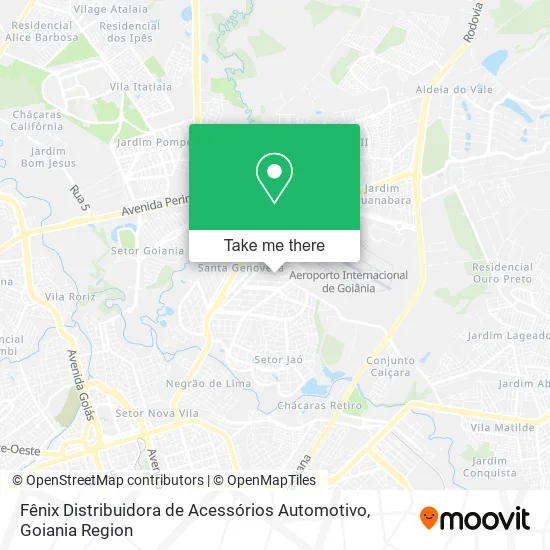 Fênix Distribuidora de Acessórios Automotivo map