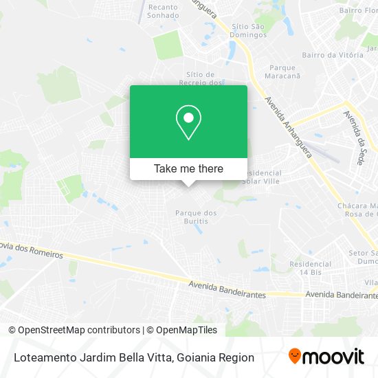 Mapa Loteamento Jardim Bella Vitta