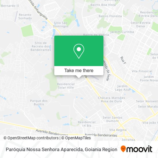 Paróquia Nossa Senhora Aparecida map
