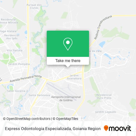 Express Odontologia Especializada map