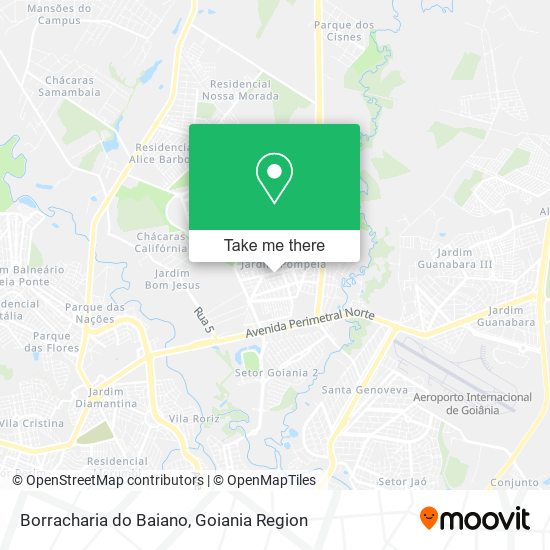 Borracharia do Baiano map