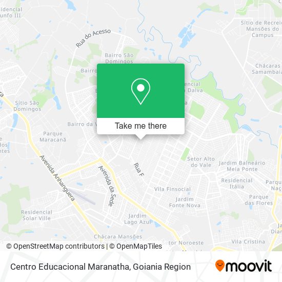 Centro Educacional Maranatha map
