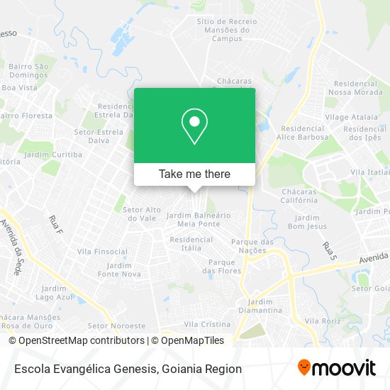 Escola Evangélica Genesis map