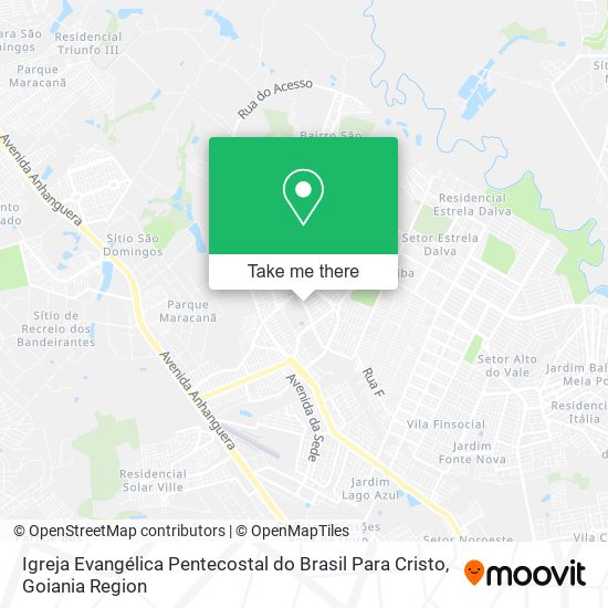 Igreja Evangélica Pentecostal do Brasil Para Cristo map