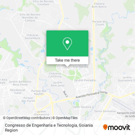 Congresso de Engenharia e Tecnologia map