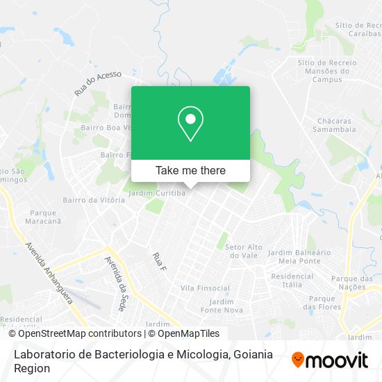 Laboratorio de Bacteriologia e Micologia map