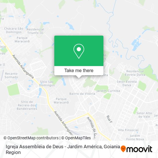 Igreja Assembléia de Deus - Jardim América map