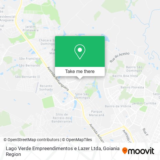 Lago Verde Empreendimentos e Lazer Ltda map