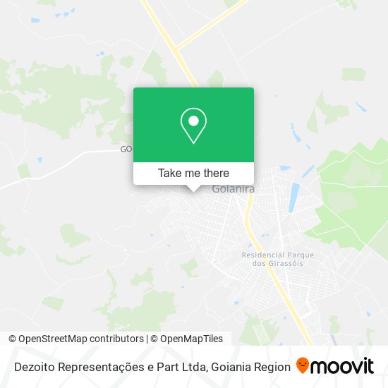 Mapa Dezoito Representações e Part Ltda